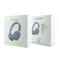 Cuffie wireless ENC Guess Grained Triangle Gold Metal Logo - Blu