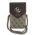 Borsa per cellulare Guess Graines 4G & Classic Logos - Marrone