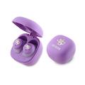Auricolari True Wireless Guess Iridescent 4G Printed Logo - Viola Opaco