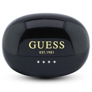 Auricolari wireless OWS con logo classico e finitura metallizzata di Guess