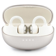 Auricolari wireless OWS con logo classico e finitura metallizzata di Guess - Oro