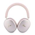 Cuffie wireless ENC con logo "Script" dorato con finitura metallica - Rosa