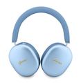 Cuffie wireless ENC con logo "Script" dorato con finitura metallica - Azzurro