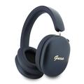 Cuffie wireless con ENC Guess Metallic Finish Gold Script Logo - Blu navy