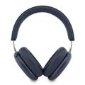 Cuffie wireless con ENC Guess Metallic Finish Gold Script Logo - Blu navy