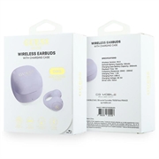 Auricolari wireless Guess Mini Classic Logo OWS - Viola
