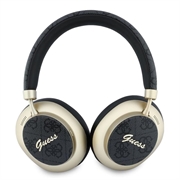 Auricolari wireless Guess PU 4G Gold Script Metal Logo ENC - Nero