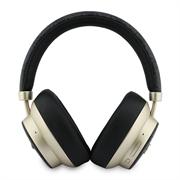 Auricolari wireless Guess PU 4G Gold Script Metal Logo ENC - Nero