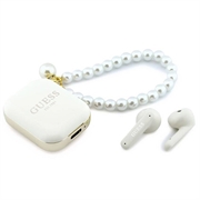 Auricolari True Wireless Guess Pearl Strap - Bianco