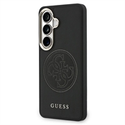 Custodia Samsung Galaxy S26 Guess Perforated 4G Logo - Compatibile con MagSafe - Nera