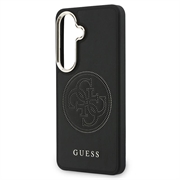 Custodia Samsung Galaxy S26 Guess Perforated 4G Logo - Compatibile con MagSafe - Nera