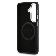 Custodia Samsung Galaxy S26 Guess Perforated 4G Logo - Compatibile con MagSafe - Nera