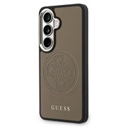 Custodia Samsung Galaxy S26 Guess Perforated 4G Logo - Compatibile con MagSafe - Marrone