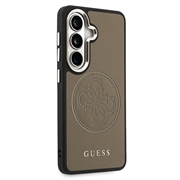 Custodia Samsung Galaxy S26 Guess Perforated 4G Logo - Compatibile con MagSafe - Marrone