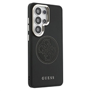 Custodia Samsung Galaxy S26 Ultra Guess Perforated 4G Logo - Compatibile con MagSafe - Nera