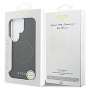 Custodia Samsung Galaxy S26 Ultra Guess Perforated 4G Logo - Compatibile con MagSafe - Nera