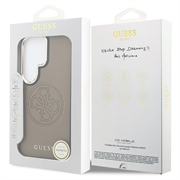Custodia Samsung Galaxy S26 Ultra Guess Perforated 4G Logo - Compatibile con MagSafe - Marrone