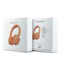 Cuffie wireless ENC Guess Rectangle Metal Script Logo - Arancione
