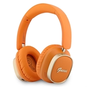 Cuffie wireless ENC Guess Rectangle Metal Script Logo - Arancione