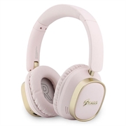 Cuffie wireless ENC Guess Rectangle Metal Script Logo - Rosa