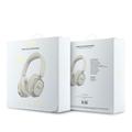 Cuffie wireless ENC Guess Rectangle Metal Script Logo - Bianco