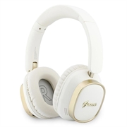 Cuffie wireless ENC Guess Rectangle Metal Script Logo - Bianco