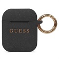 Cover in Silicone Guess per AirPods / AirPods 2 - Nero