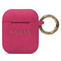 Cover in Silicone Guess per AirPods / AirPods 2 - Rosa Neon
