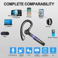 H03 Auricolare Bluetooth con gancio auricolare rotante e sensore tattile - Nero