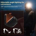 H09 Lampada frontale a LED 3W con 4 modalità di illuminazione