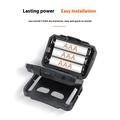 H09 Lampada frontale a LED 3W con 4 modalità di illuminazione