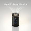 Purificatore d\'aria da tavolo H1 con ioni negativi e filtro HEPA - Nero