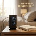 Purificatore d\'aria da tavolo H1 con ioni negativi e filtro HEPA - Nero