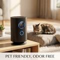 Purificatore d\'aria da tavolo H1 con ioni negativi e filtro HEPA - Nero