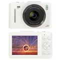 Fotocamera digitale H16 con zoom 16x e scheda di memoria da 32GB - Bianco