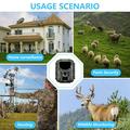 Fotocamera da caccia H2W 8K con WiFi e pannello solare - Mimetica