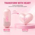 Altoparlante Bluetooth H5 trasformabile a forma di cuore, 5W - Rosa
