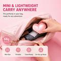 Altoparlante Bluetooth H5 trasformabile a forma di cuore, 5W - Rosa