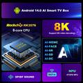 H96 MAX M9S Android 14 TV Box - 4GB/32GB, decodifica video 8K