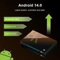H96 MAX M9S Android 14 TV Box - 4GB/32GB, decodifica video 8K