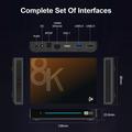 H96 MAX M9S Android 14 TV Box - 4GB/32GB, decodifica video 8K