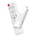 H96 MAX RK3518 4K Android 14 Mini TV Stick - WiFi 6, Bluetooth 5.4 - Bianco