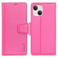 Custodia a Portafoglio Hanman Mill per iPhone 14 Plus - Rosa Neon