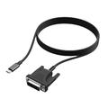Cavo HC-65 da USB-C a DVI / Adattatore video 1.9m - Nero