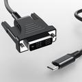 Cavo HC-65 da USB-C a DVI / Adattatore video 1.9m - Nero