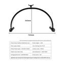 HD-M11X 28" lampada LED di bellezza da scrivania senza ombre, a forma di U
