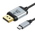 Cavo da USB-C a DisplayPort HD022 - 1.8m - Nero