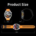 HD300Pro Orologio sportivo intelligente con GPS a 5 satelliti, mappe offline e lingua danese - Arancione