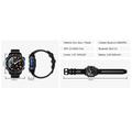 Orologio smart da esterno HD350 Pro con sistema di posizionamento a 6 satelliti - Nero