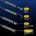 HD813 Borescopio/endoscopio industriale da 10m con schermo IPS da 4.3", 1080p, obiettivo da 8mm - Nero